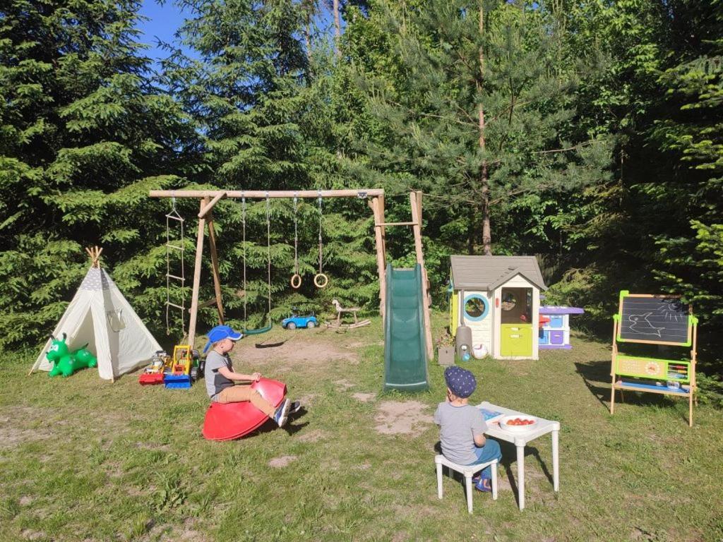 Domek Nad Poranna Rosa Garbatka-Letnisko Kültér fotó